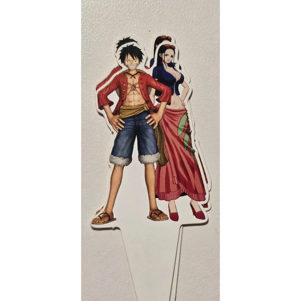 One Piece Anime‎ Cupcake Toppers, Multicolored